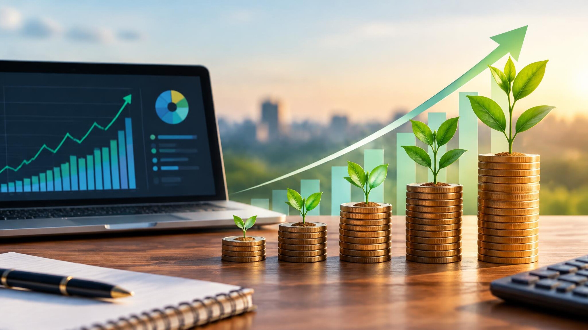 financial growth chart